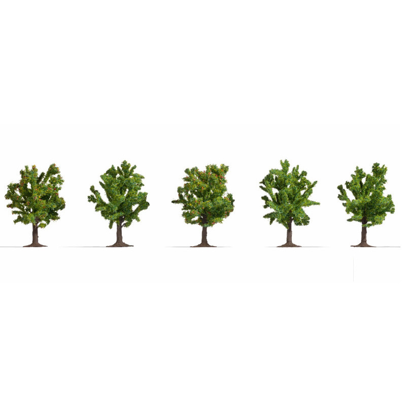 5x arbres fruitiers - HO 1/87 - NOCH 25610