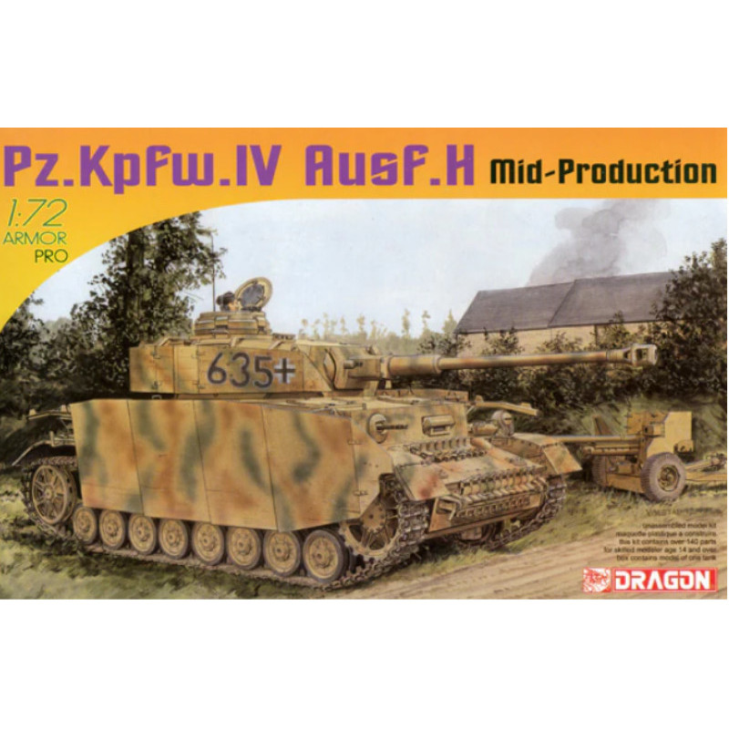 Pz.Kpfw. IV Ausf.H Mi-production - échelle 1/72 - DRAGON 7279