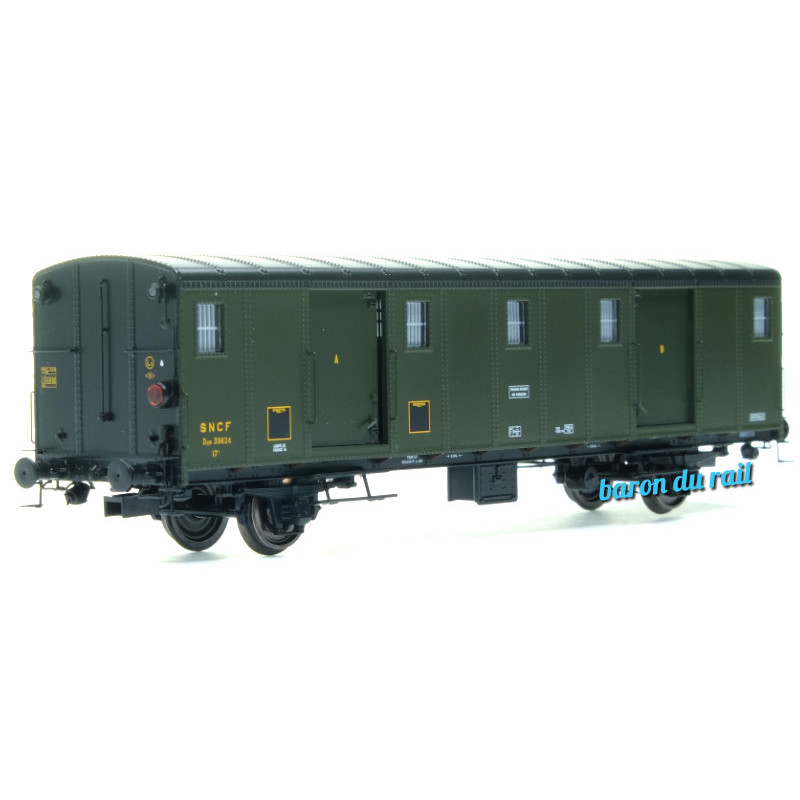 Fourgon Ocem 30 ex-Etat feux + porte motorisée ép. III - HO 1/87 - REE VB-113S