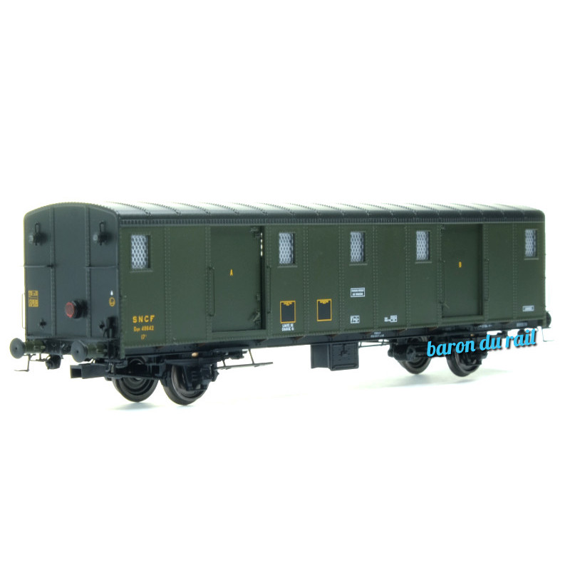 Fourgon Ocem 30 ex-PO feux ép. III - HO 1/87 - REE VB-114