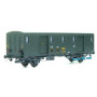 Fourgon Ocem 30 ex-Etat feux + porte motorisé ép. IV-V - HO 1/87 - REE VB-115S