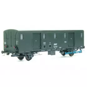 Fourgon Ocem 30 ex-PO feux + porte motorisée ép. IV-V - HO 1/87 - REE VB-116S