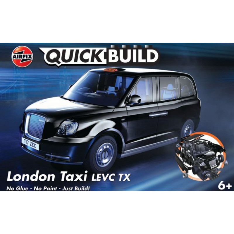 Taxi londonien LEVC TX - Quick Build - AIRFIX J6051