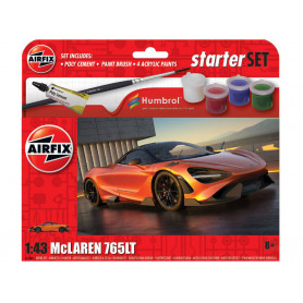 McLaren 765LT DB5 kit complet - échelle 1/43 - AIRFIX A55006