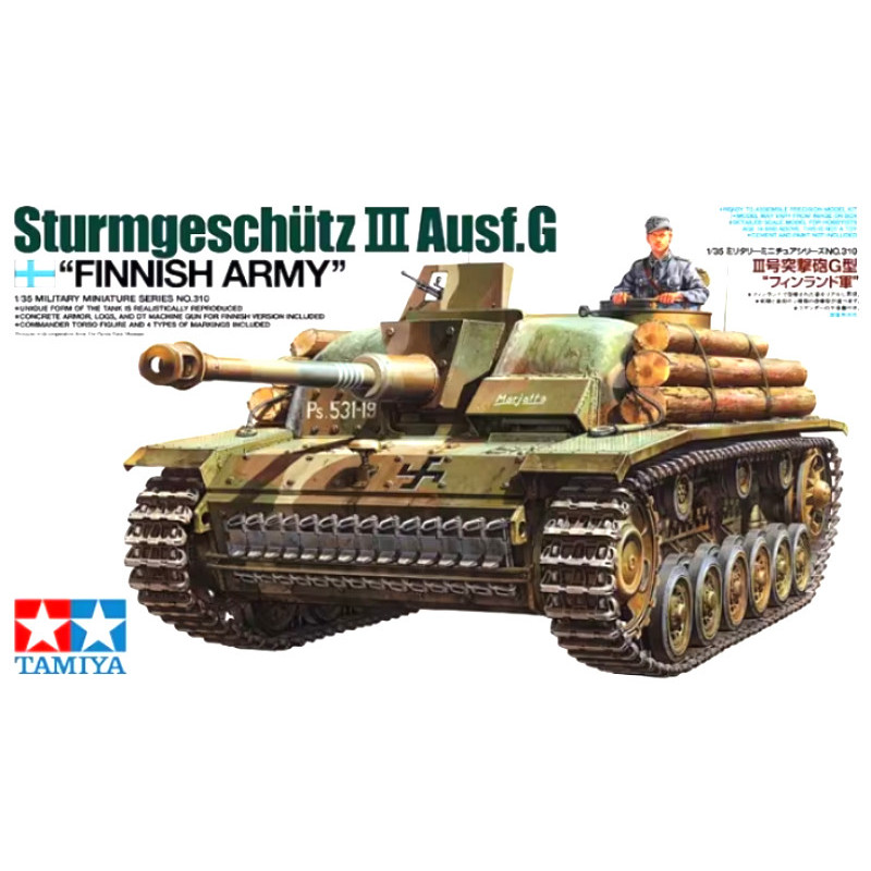 Sturmgeschutz III Ausf.G Armée finlandaise - 1/35 - Tamiya 35310