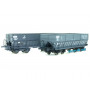 2x Tombereaux DM REDANGE-DILLING ép. III - SNCF - HO 1/87 - LS Models 31105