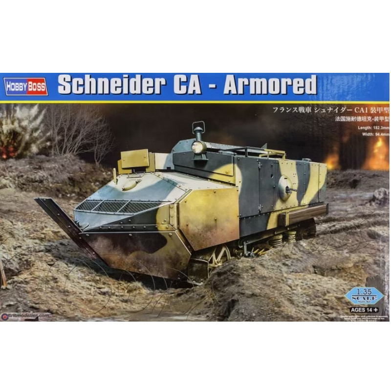 Schneider CA-Armored WWI - 1/35 - HOBBY BOSS 83862