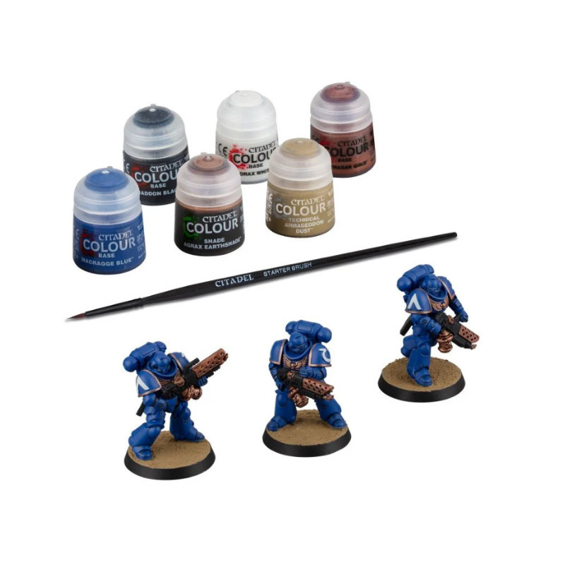 Space Marines Infernus Marines + Paint - Games Workshop Warhammer 40000 10ª Edizione