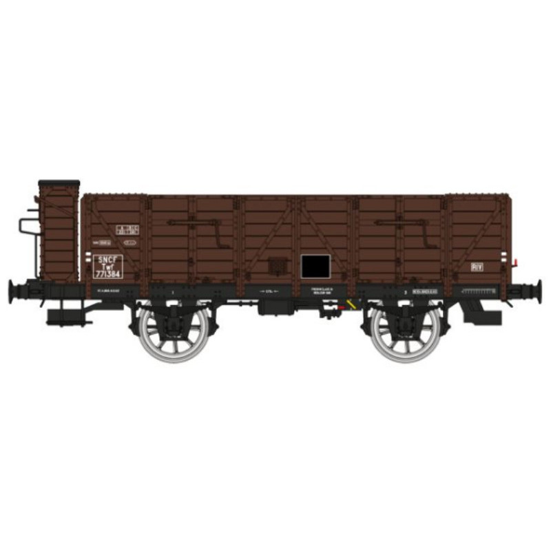Tombereau OCEM 19 Twf 771384 SNCF Ep.IIIb - HO 1/87 - REE WB-833