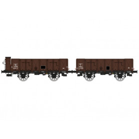 2x Tombereau Twf 773429 et Tw 743627 SNCF Ep.IIIb - HO 1/87 - REE WB-836