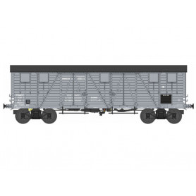 Wagon TP couvert 4 portes PLM Ep.II - HO 1/87 - REE WB-772