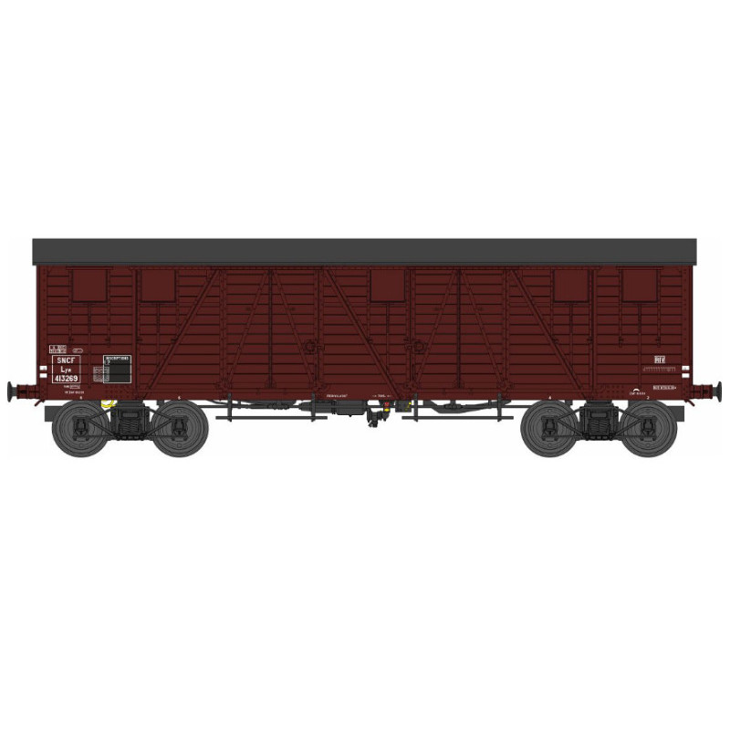 Wagon TP couvert 4 portes SNCF Ep.IIIb - HO 1/87 - REE WB-779