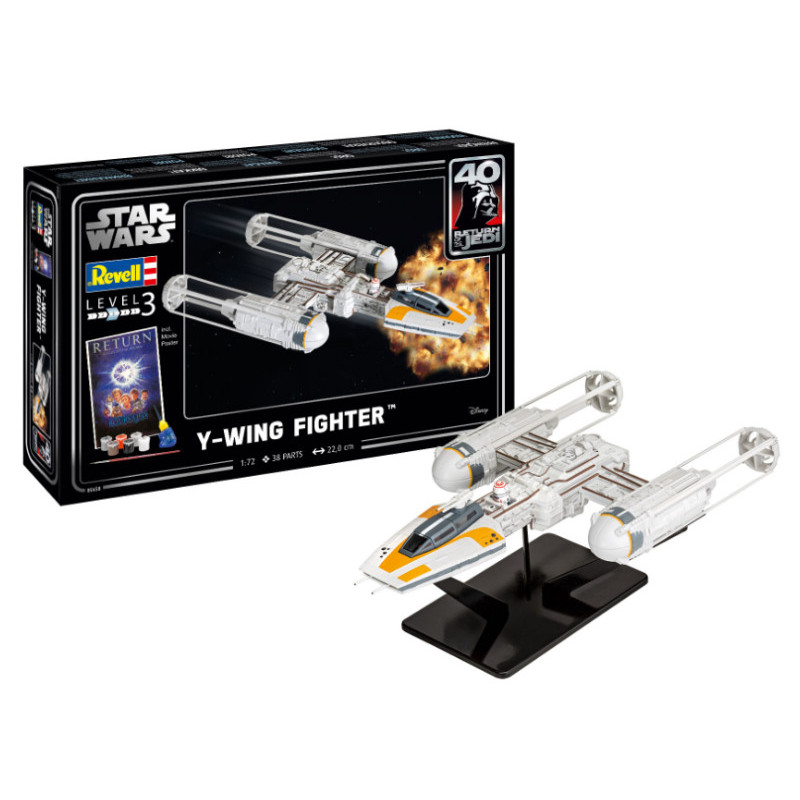 Coffret cadeau Y-wing Fighter - 1/72 - REVELL 05658