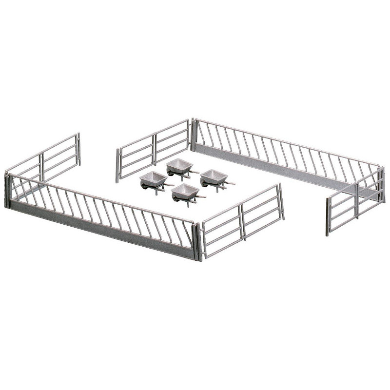 Maquette étable HO (1:87) Busch Référence 1410 - Petite étable, Neuf