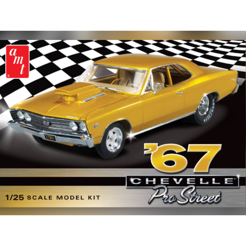 Chevelle Pro Street SS 396 1967 - 1/25 - AMT 876