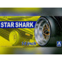 4x roues Star Shark - 1/24 - AOSHIMA 052587