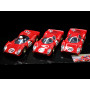 Coffret 3x Ferrari Daytona 1967- 1/32 - SCALEXTRIC C4391A