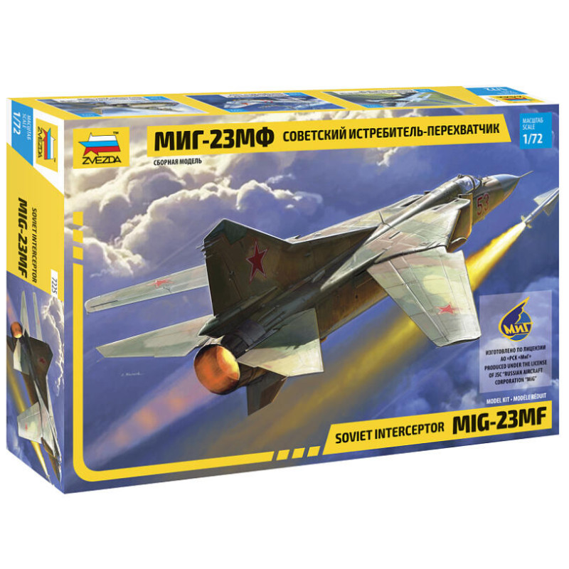 MiG-23MF Flogger-B - 1/72 - ZVEZDA 7225