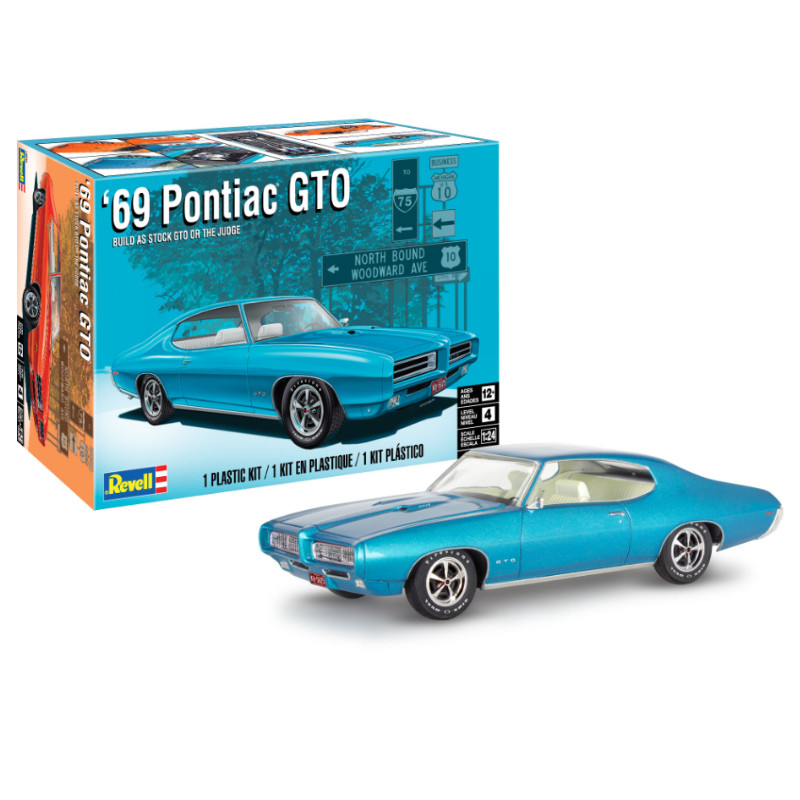 Pontiac GTO "The Judge" 2N1 1969 - 1/24 - REVELL 14530