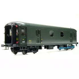 Fourgon Dd4myi feux fin de convoi SNCF ép IIIb - HO 1/87 - LS Models 31200
