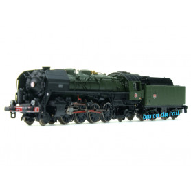 Locomotive 141 R 1155 tender grande capacité SNCF ép III - analogique - N 1/160 - ARNOLD HN2483