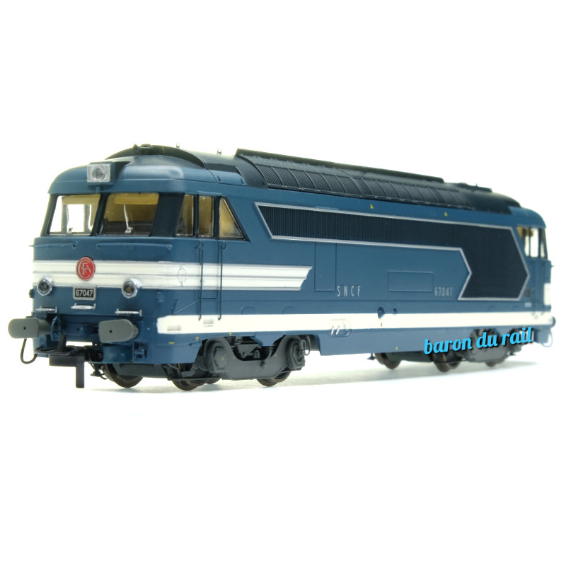 BB 67047 origine Mistral, Nîmes, SNCF ép. III-IV digitale sonore - HO 1/87 - REE MB-150S
