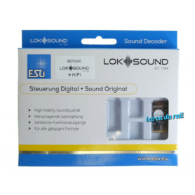 Décodeur sonore LokSound V5 PluX22 pour OSKAR BB75000 - HO 1/87 - 12418