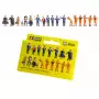Set XL 18 figurines à la gare - HO 1/87 - NOCH 16122