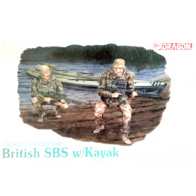 British SBS w/Kayak - 1/35 - DRAGON 3023