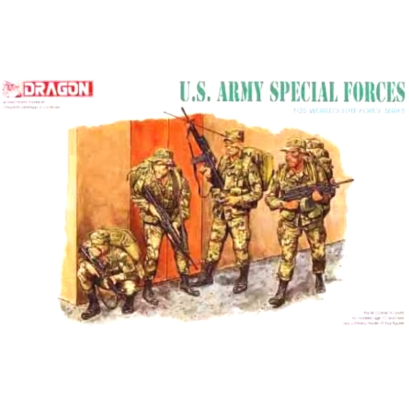 Forces spéciales de l'armée américaine - 1/35 - DRAGON 3024