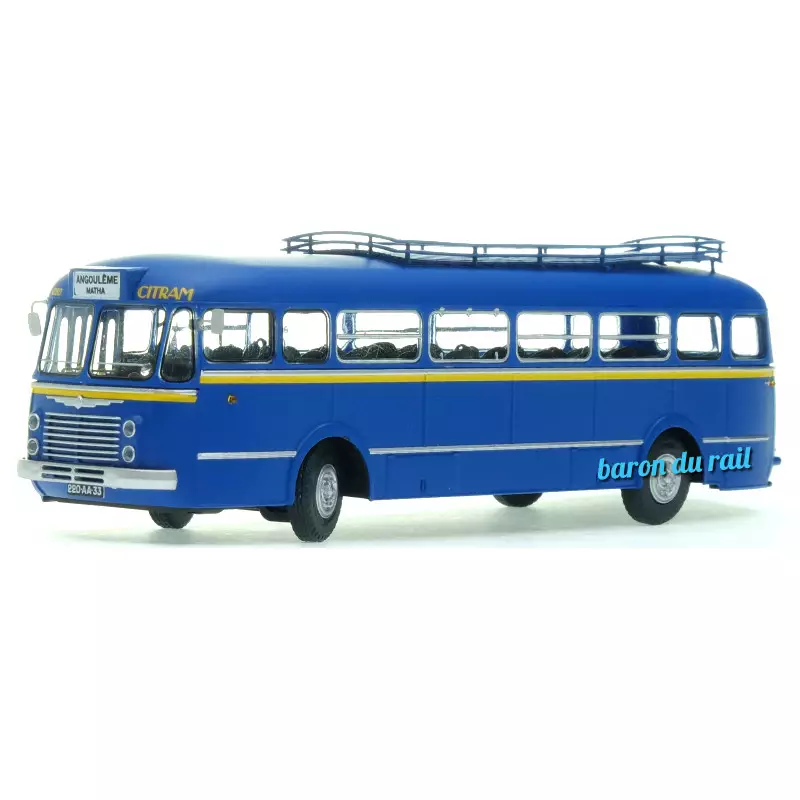 Autocar Renault R4190 Bleu Citram Bordeaux (33) - HO 1/87 - REE CB-132