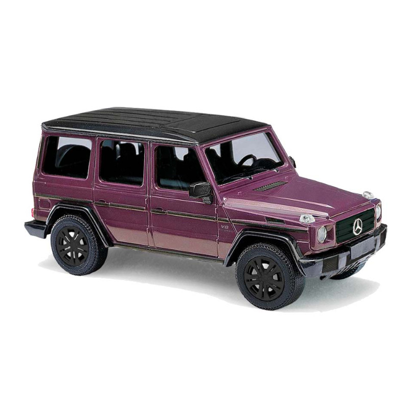 Mercedes Classe G violette - HO 1/87 - BUSCH 51474