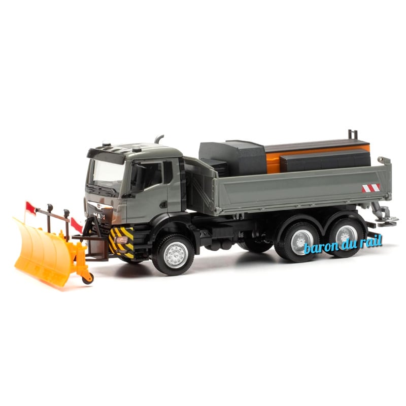 Man TGS chasse-neige - HO 1/87 - HERPA 315388