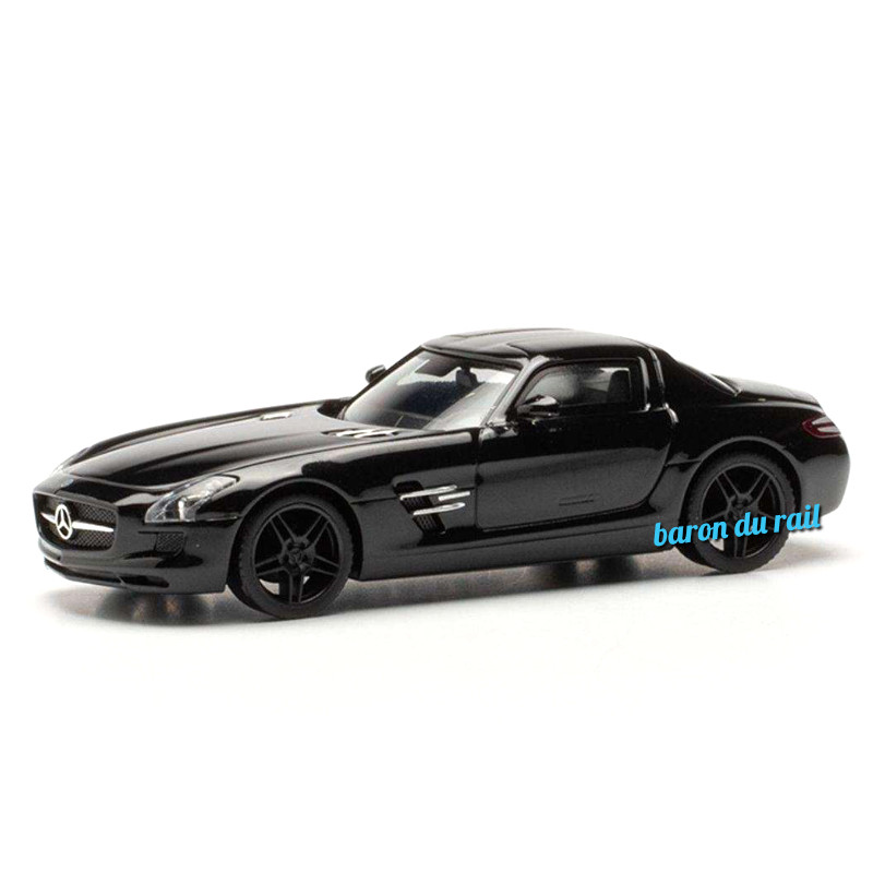 Mercedes SLS AMG noire - HO 1/87 - HERPA 420501