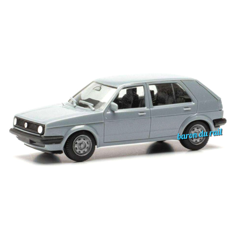 Voiture en kit Golf II grise - HO 1/87 - HERPA 012195