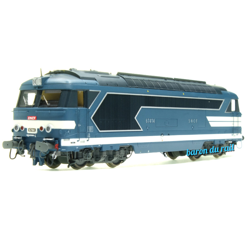 BB 67414 CHALINDREY SNCF Ep.IV-V analogique - HO 1/87 - REE MB-166