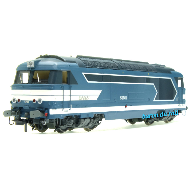 BB 67411 STRASBOURG SNCF Ep.IV-V analogique - HO 1/87 - REE MB-167