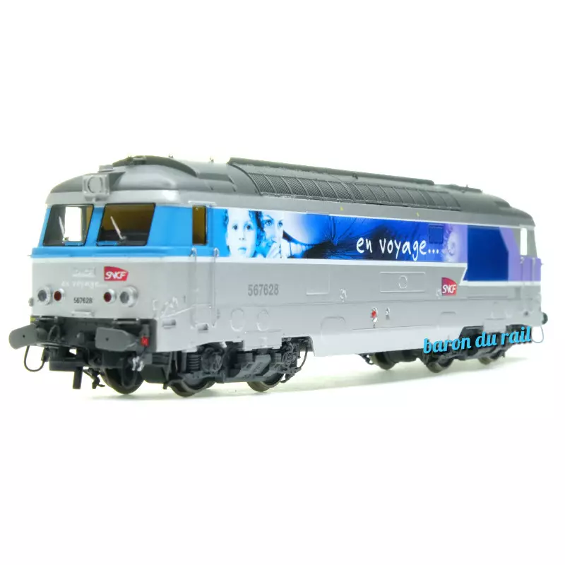 BB 67628 NEVERS En Voyages SNCF Ep.V-VI analogique - HO 1/87 - REE MB-169