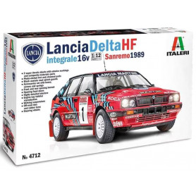 Lancia Delta HF Integrale Sanremo 1989 - 1/12 - ITALERI 4712