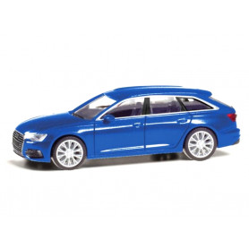 Audi A6 Avant metallic blue - HO 1/87 - HERPA 430647-004