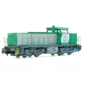 Locomotive diesel G1206 BB 461010 FRET SNCF ép VI analogique - N 1/160 - PIKO 94004