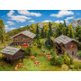 Set complet village d'alpage - HO 1/87 - FALLER 190139