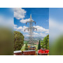 2 pylônes de lignes aériennes (110 kV) - HO 1/87 - Faller 130898