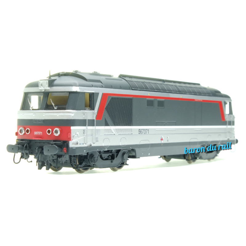 BB67371, dépôt de CHAMBERY, Multiservice SNCF ép. V-VI digital son - HO 1/87 - REE MB-153S