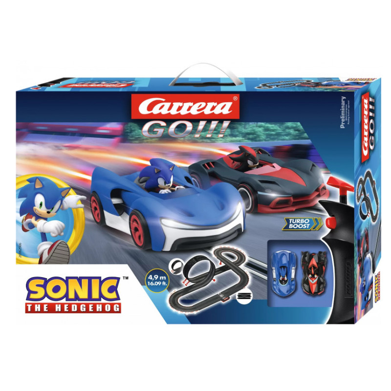 Coffret Carrera Go!!! Sonic the Hedgehog - 1/43 analogique