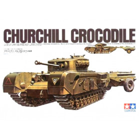 Churchill Crocodile et remorque WWII - 1/35 - Tamiya 35100