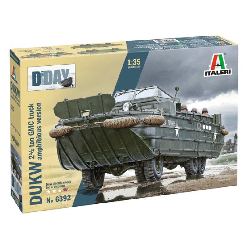 DUKW 2½ GMC version amphibie - D DAY 80 ans - 1/35 - ITALERI 6392