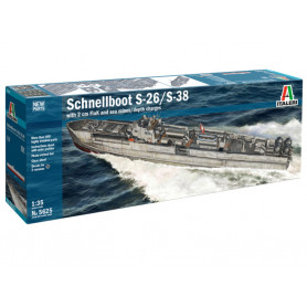 Schnellboot S-26/S-38 - échelle 1/35 - ITALERI 5625