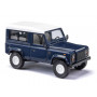 Land Rover Defender 90 bleu foncé - HO 1/87 - BUSCH 54300