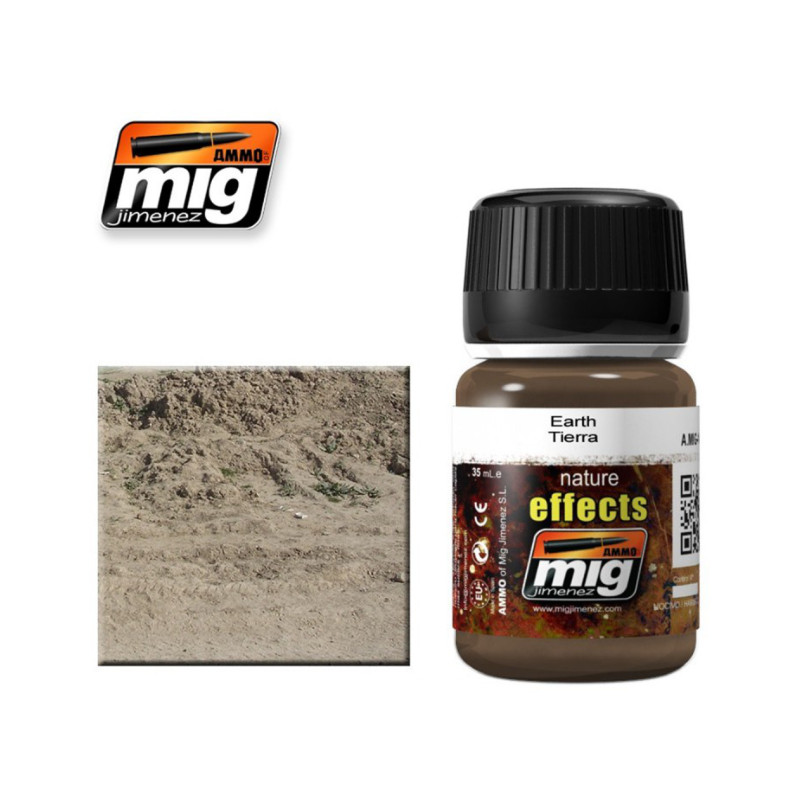 Peinture à effet, terre naturelle – 35 ml - AMMO MIG 1403
